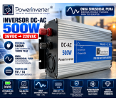 INVERSOR DE VOLTAJE 36VDC/220VAC 500W PSW